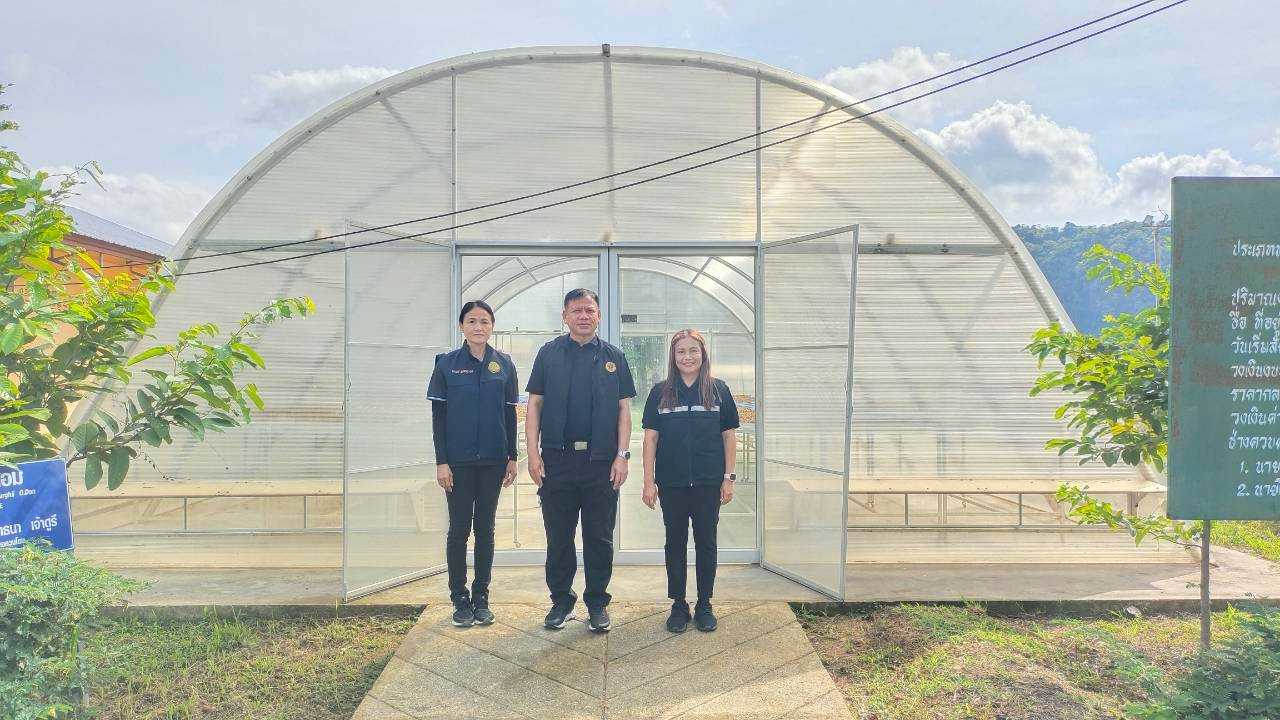 title - ผู้ตรวจราชการกรม ลงพื้นที่ติดตาม รมช.กษ. เปิดงานวันถ่ายทอดเทคโนโลยี (Field Day) การผลิตและแปรรูปขมิ้นชันเพื่อการเภสัชกรรม ภายใต้โครงการความร่วมมือระหว่างเยอรมัน - ไทย ณ จังหวัดสตูล